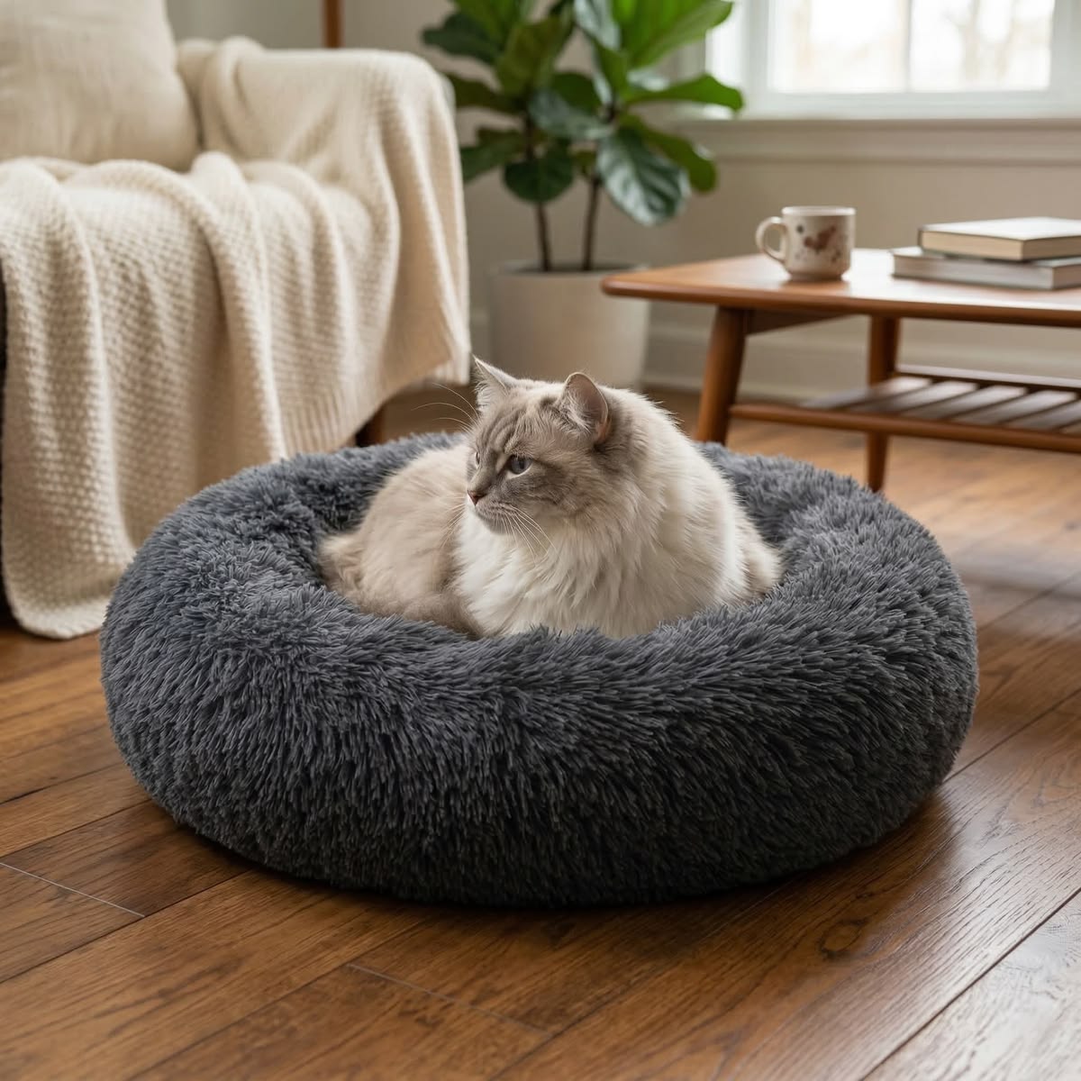 🐾 CalmNest™ Anti-Anxiety Pet Bed